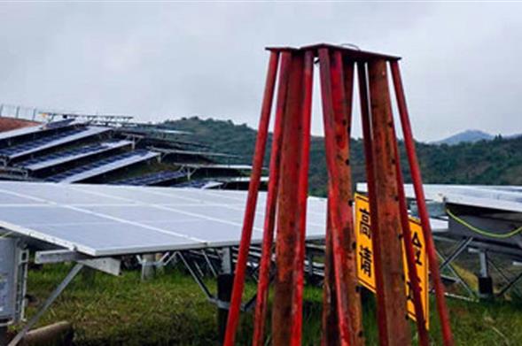 商州区大荆龙山生态农业光伏扶贫电站项目