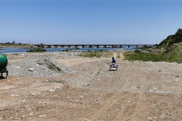 周至县黑河S107公路桥上下游综合整治提升工程施工